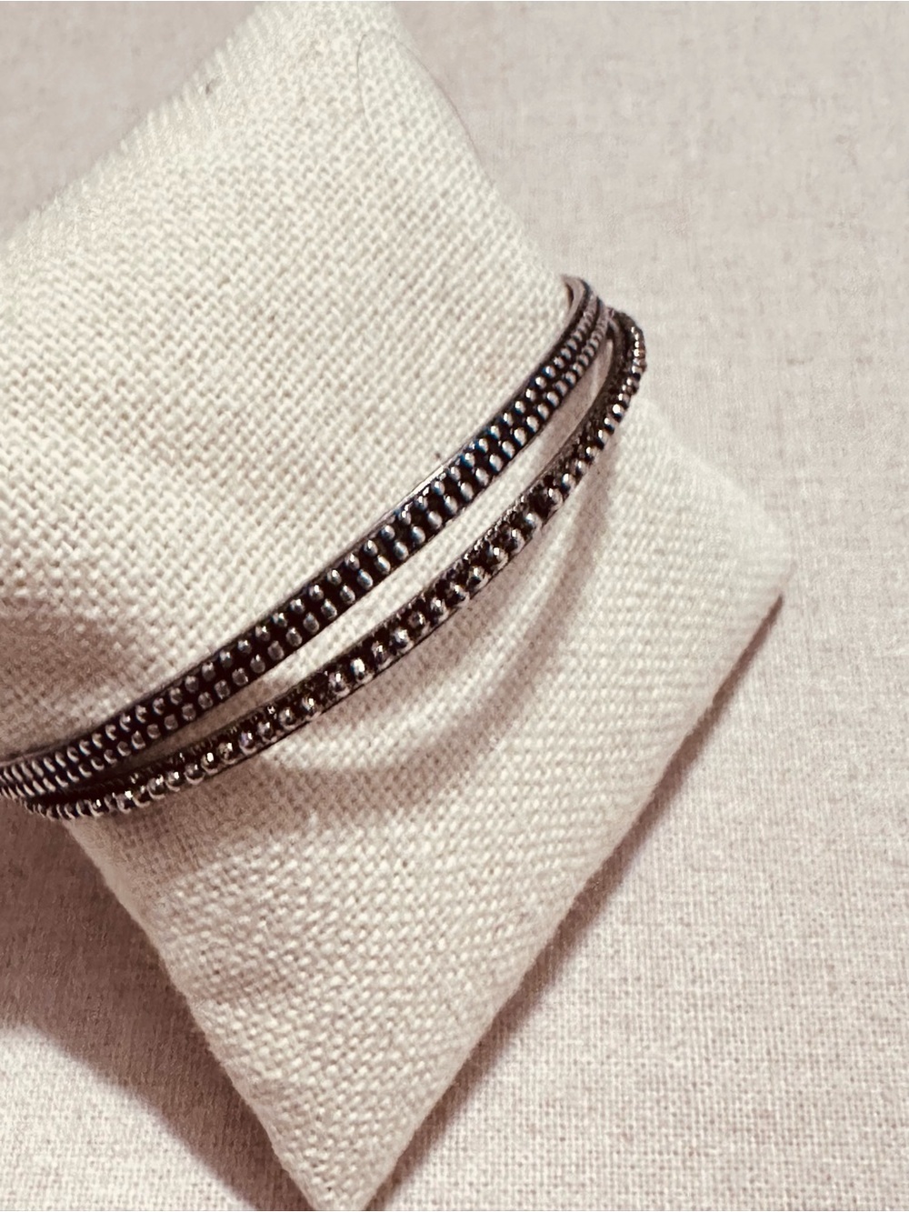 Vintage | Bracelets | Silver Bangles from Jaipur | Set of Two